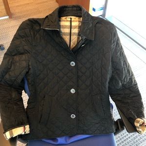 Black Burberry Jacket